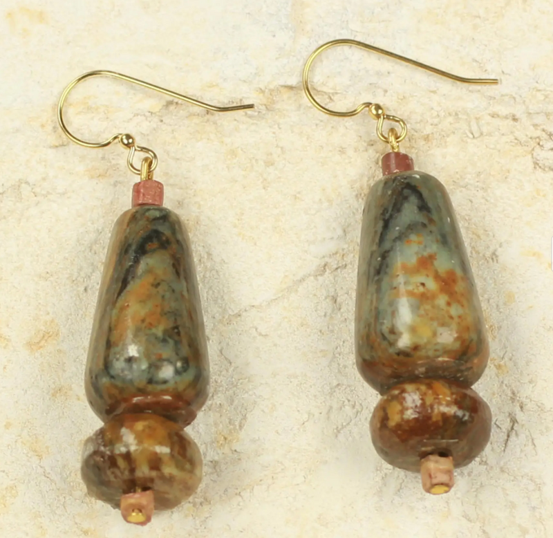 Fair Trade handmade African earrings