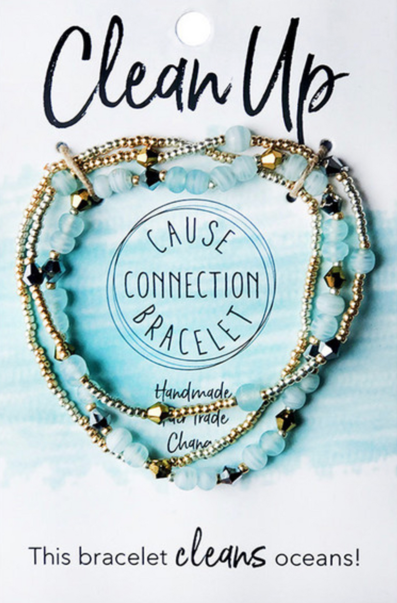 Cause Connection Bracelets - Clean Up