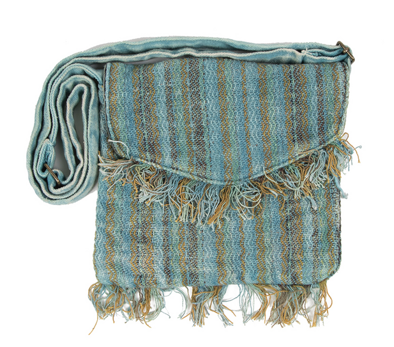 Striped Passport With Fringe