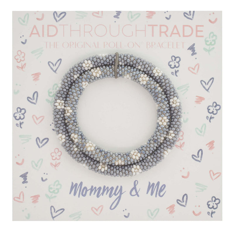 Mommy & Me Roll-On® Bracelets - Daisy