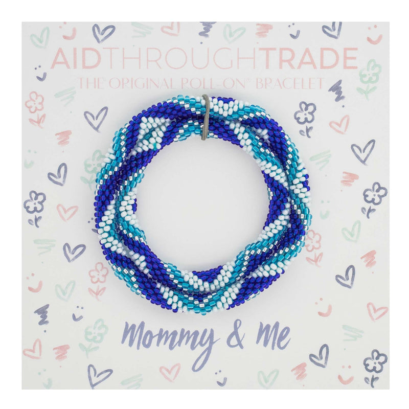 Mommy & Me Roll-On® Bracelets - Dolphin