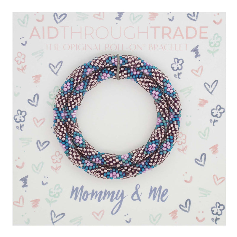 Mommy & Me Roll-On® Bracelets - Mermaid