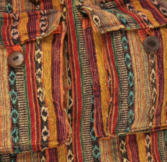 Tibetan Cotton Boho Backpack