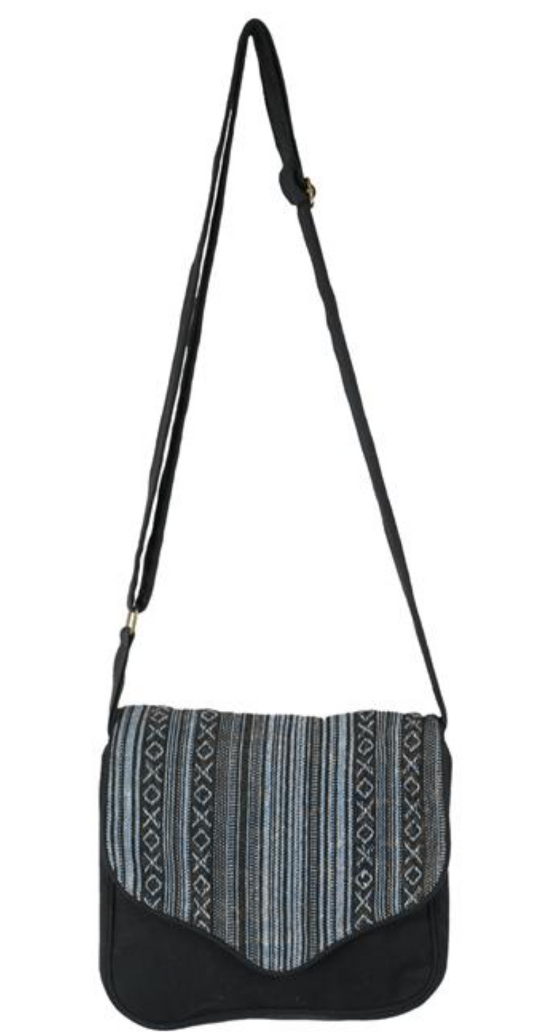 Striped Shoulder Bag